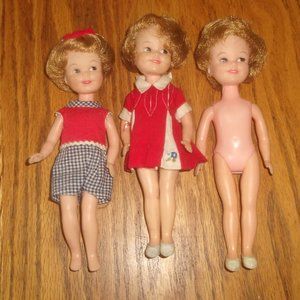 Lot 1964 Deluxe Reading Penny Brite dolls and clothes